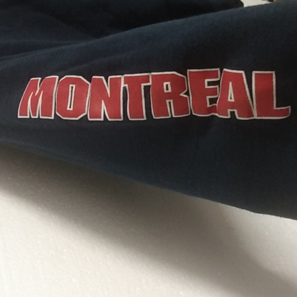 Bulletin Montreal Canadiens Men's Hoodie. Size XL. Dark Blue - Picture 5 of 7